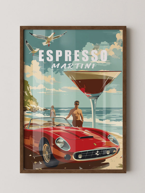 Cabrio Strand Retro-Style
