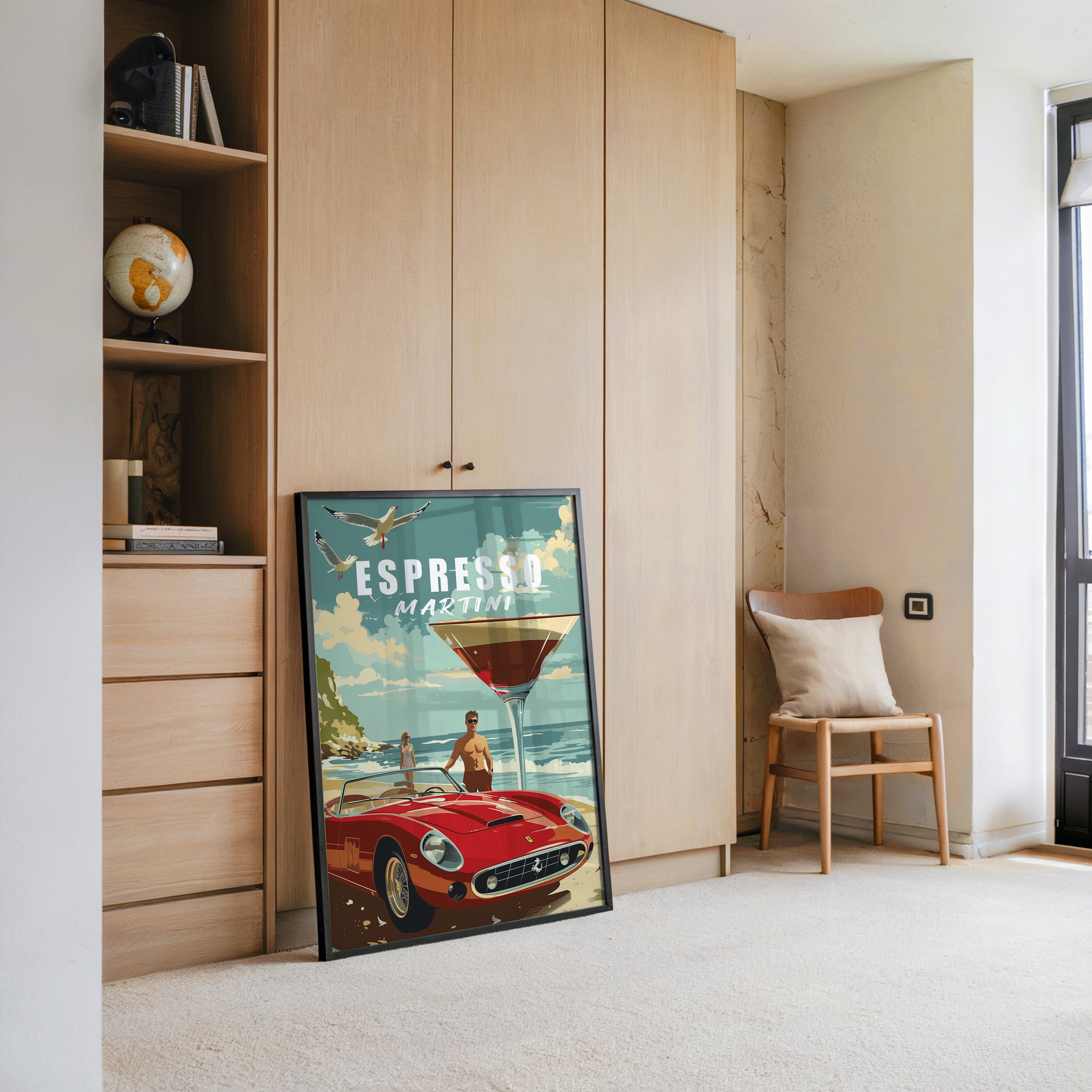 Cabrio Strand Retro-Style