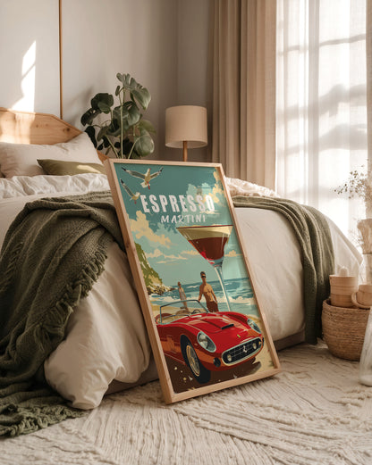Cabrio Strand Retro-Style