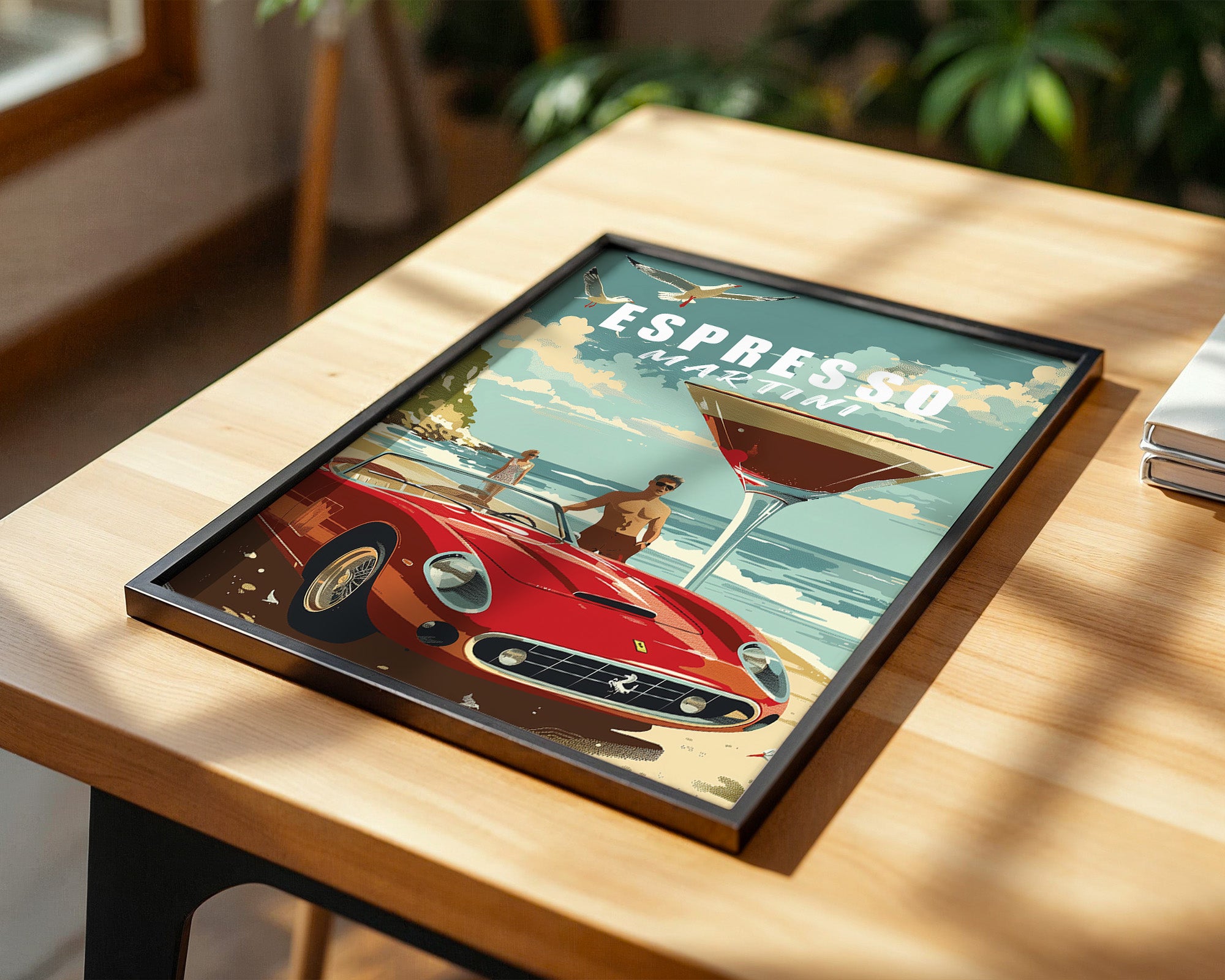 Cabrio Strand Retro-Style