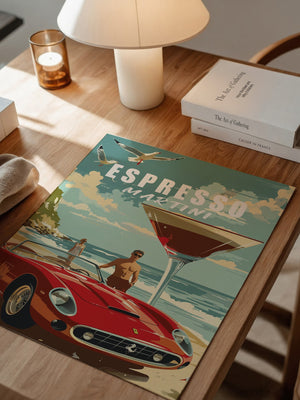 Cabrio Strand Retro-Style