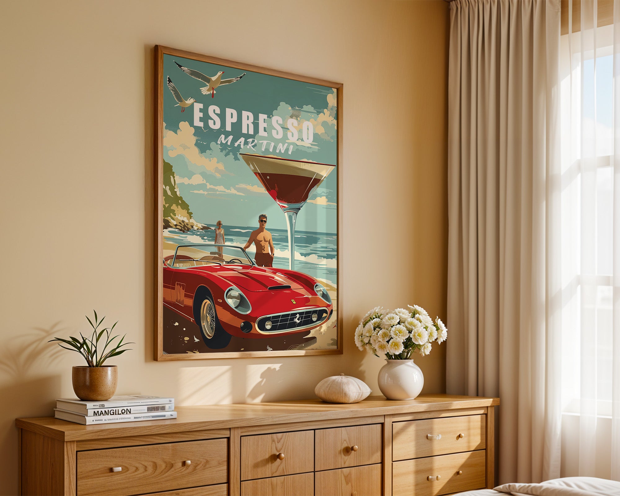 Cabrio Strand Retro-Style