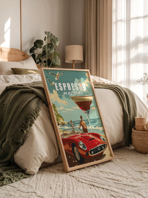 Cabrio Strand Retro-Style