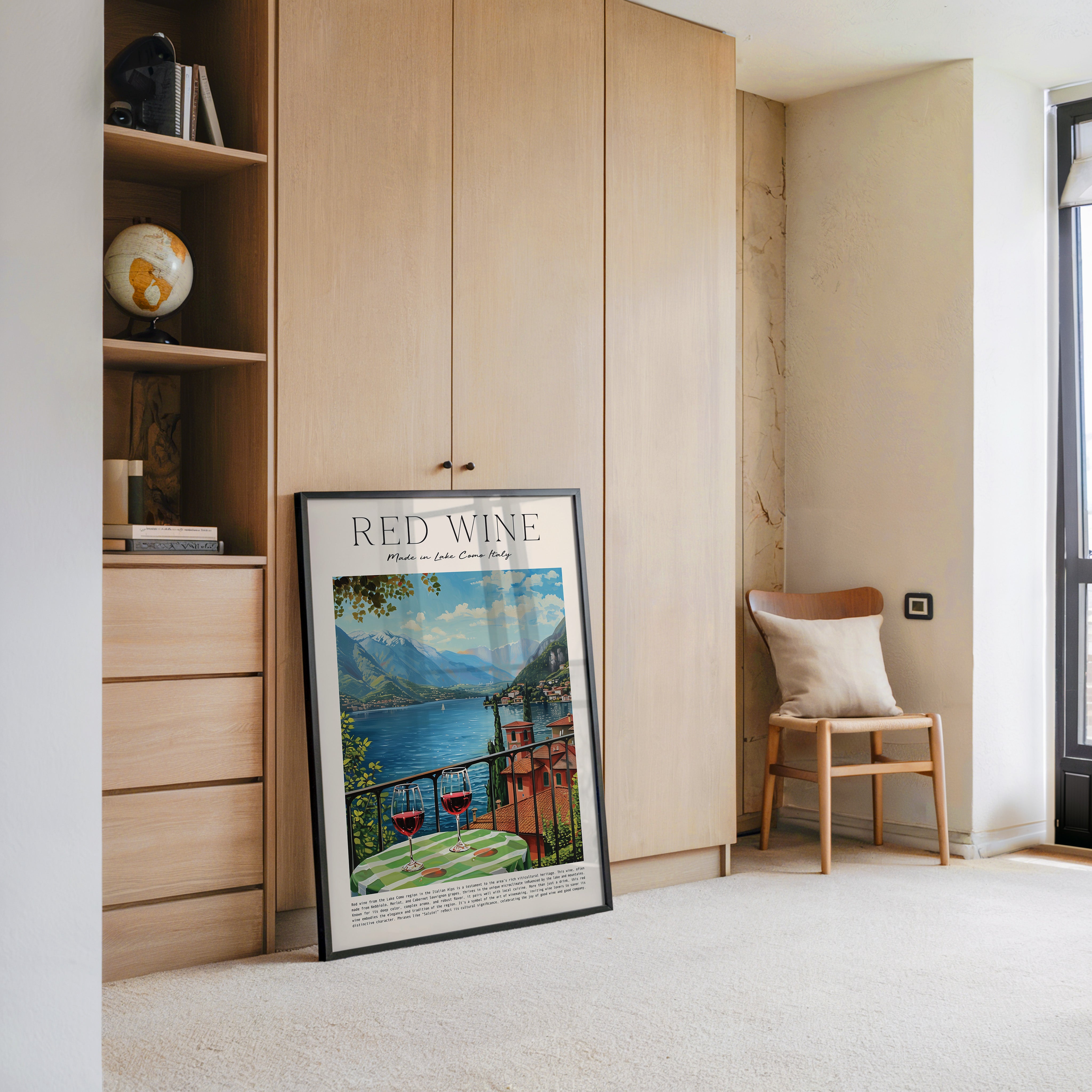 Weingläser Seealp Aussicht