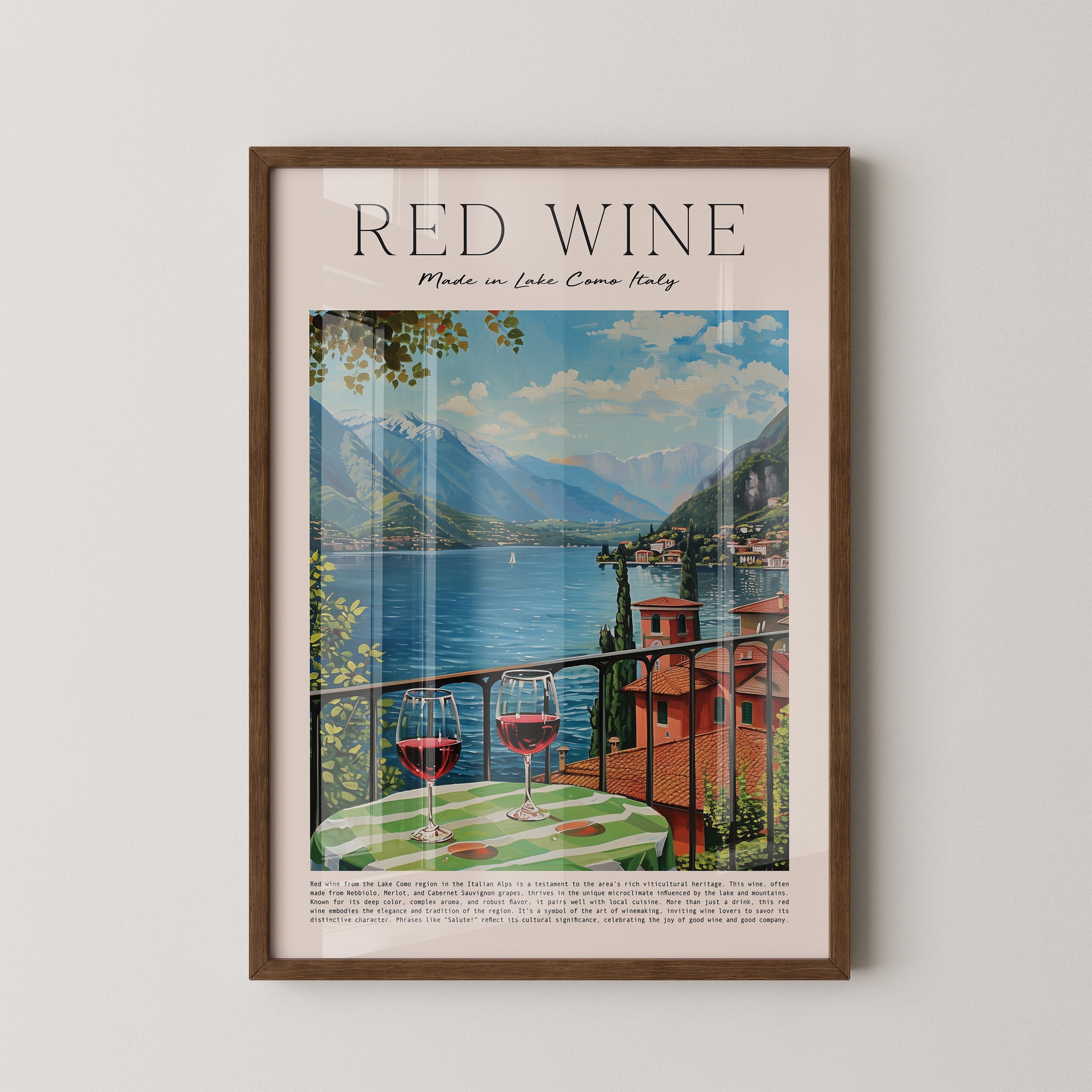 Weingläser Seealp Aussicht