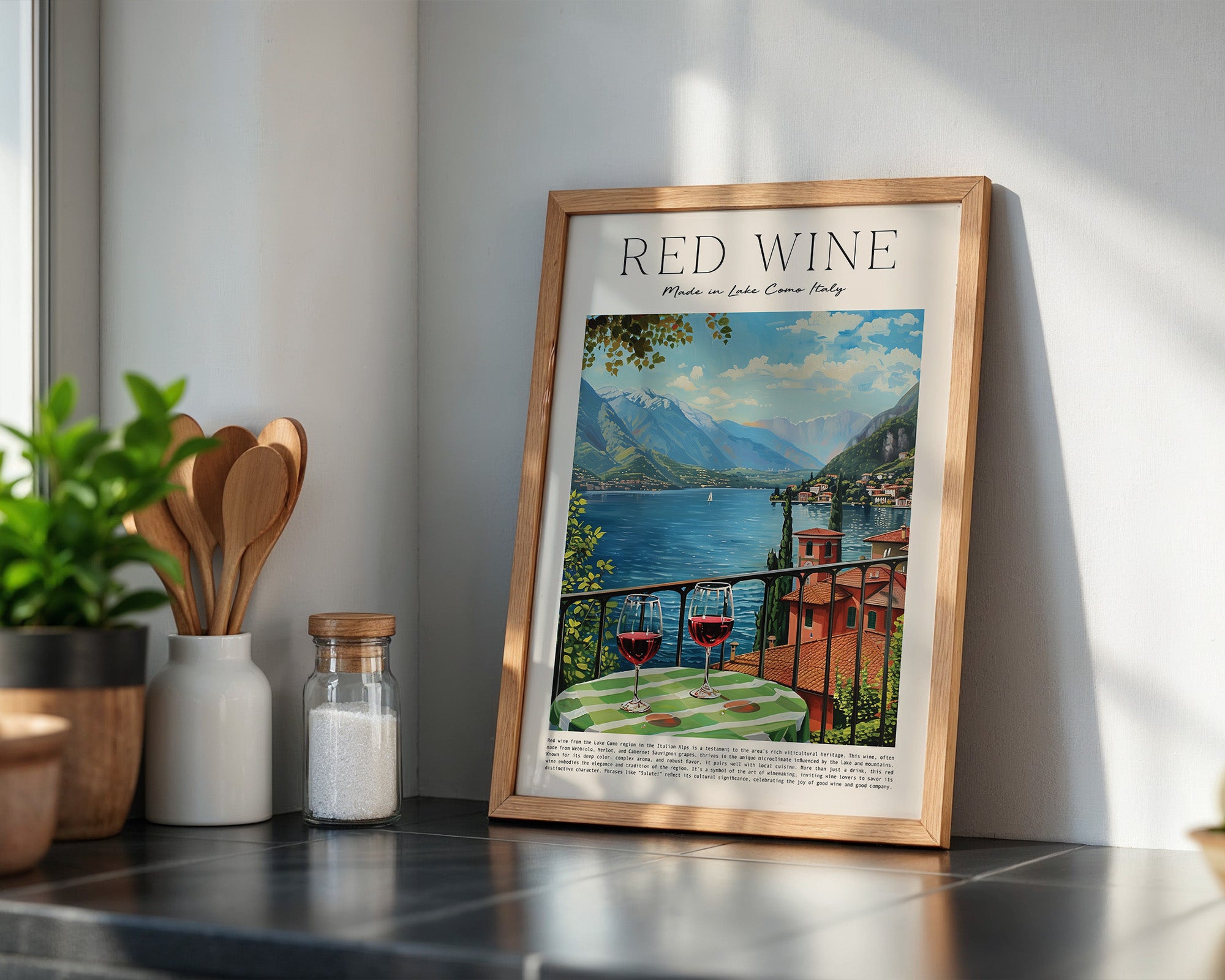 Weingläser Seealp Aussicht