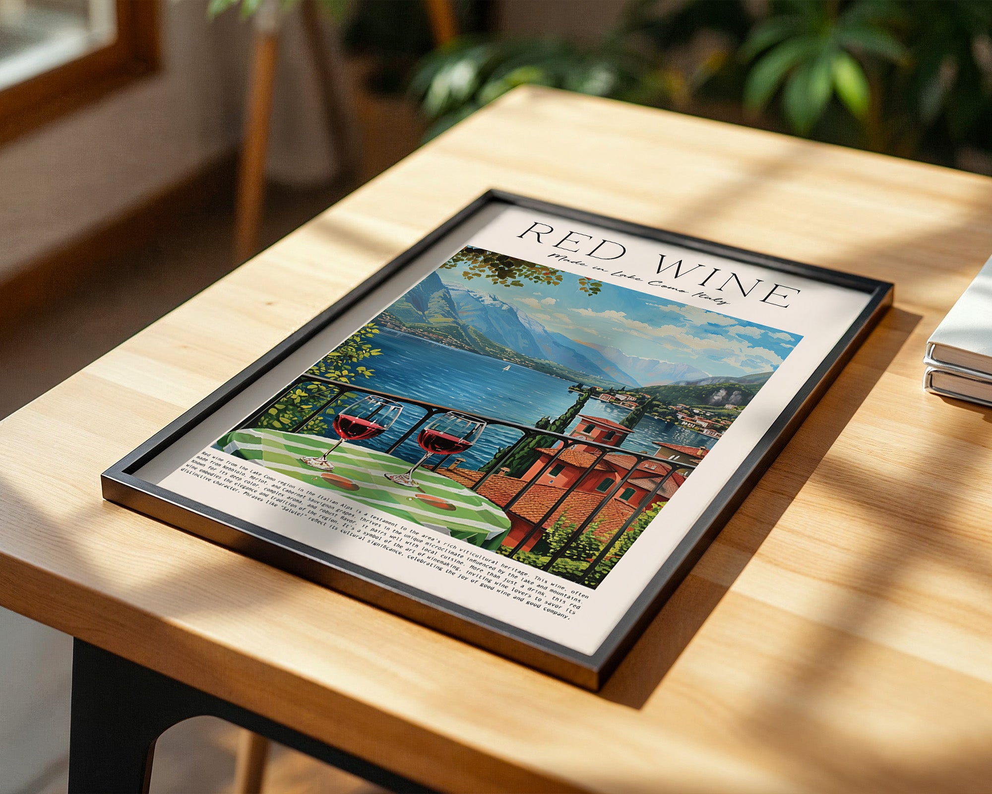 Weingläser Seealp Aussicht