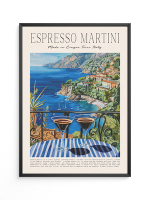 Espresso Cocktails Küstenblick