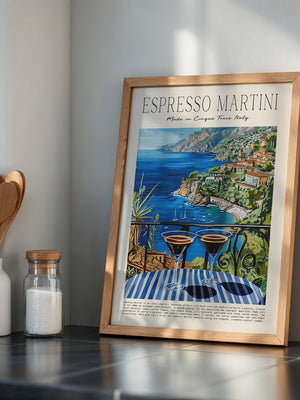 Espresso Cocktails Küstenblick