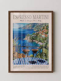Espresso Cocktails Küstenblick