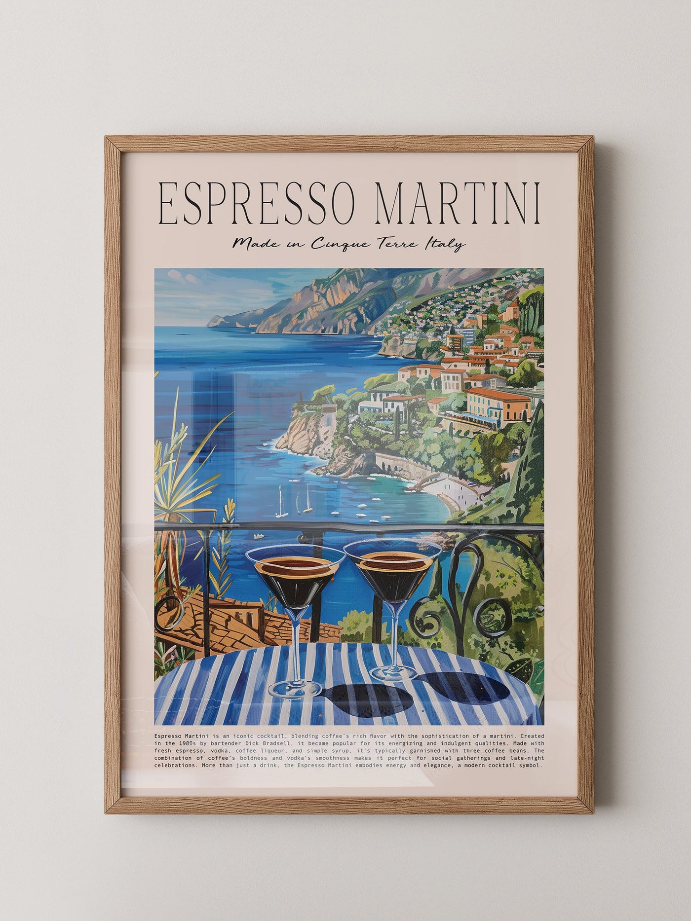Espresso Cocktails Küstenblick