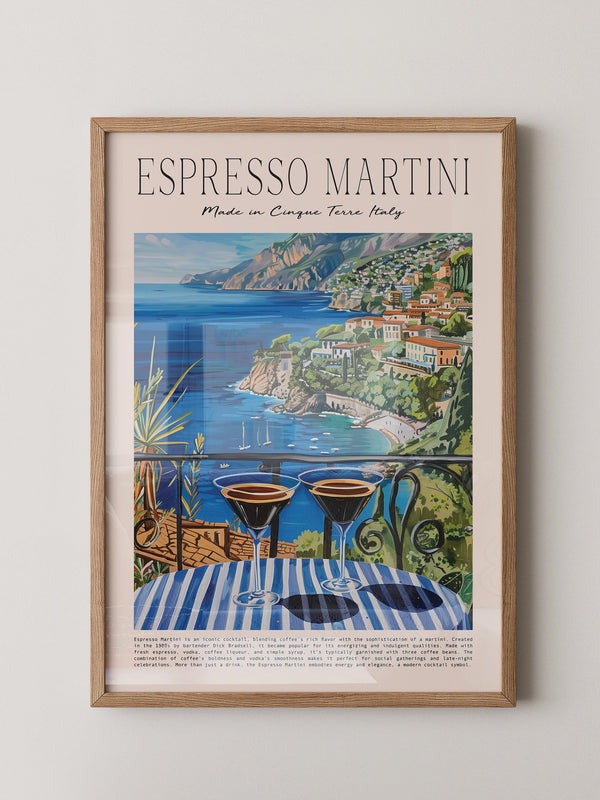 Espresso Cocktails Küstenblick