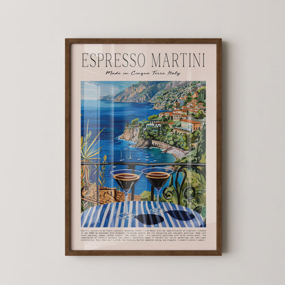 Espresso Cocktails Küstenblick