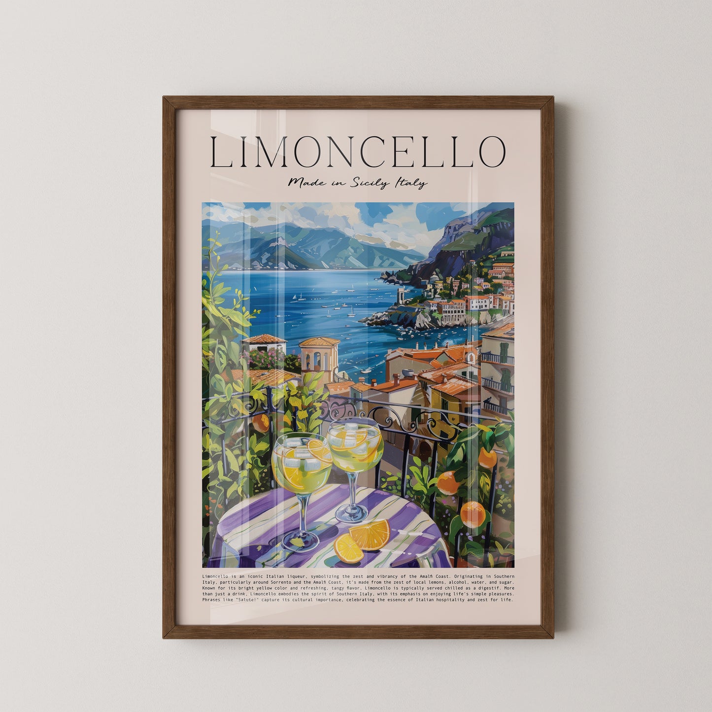 Limoncello Küste Malerisch