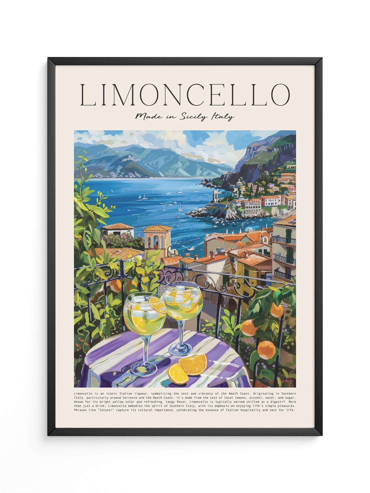 Limoncello Küste Malerisch