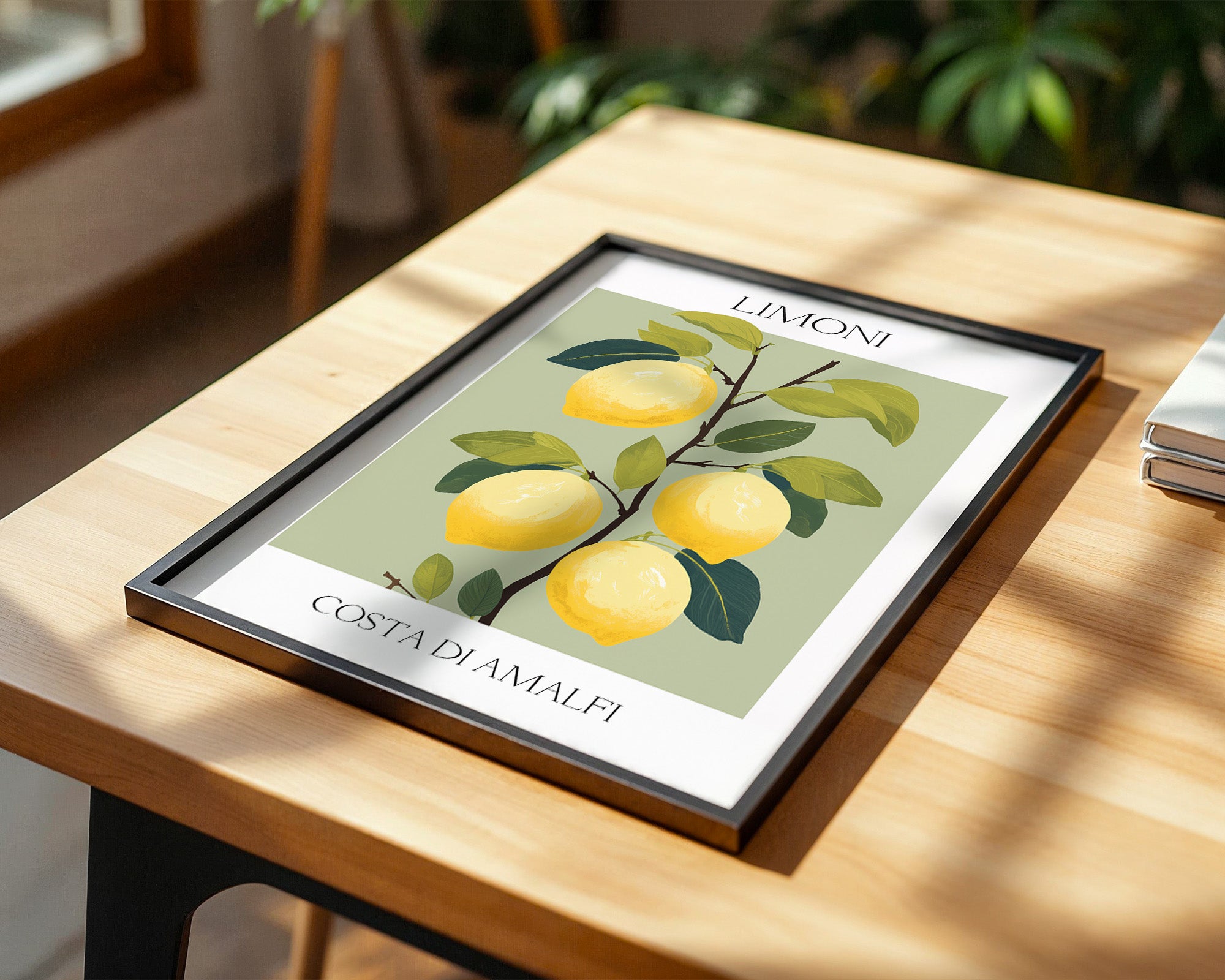 Zitronenbaum Amalfi Illustration