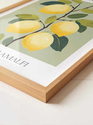 Zitronenbaum Amalfi Illustration
