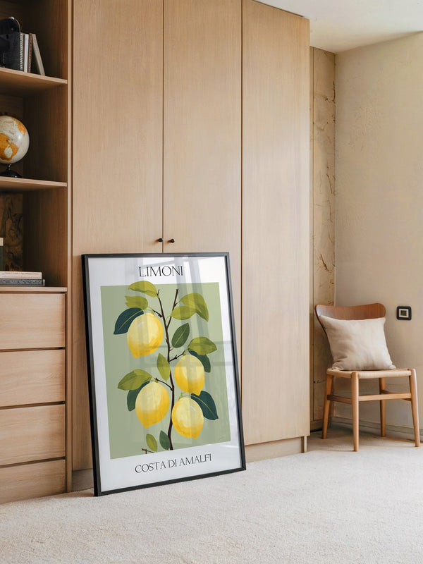 Zitronenbaum Amalfi Illustration