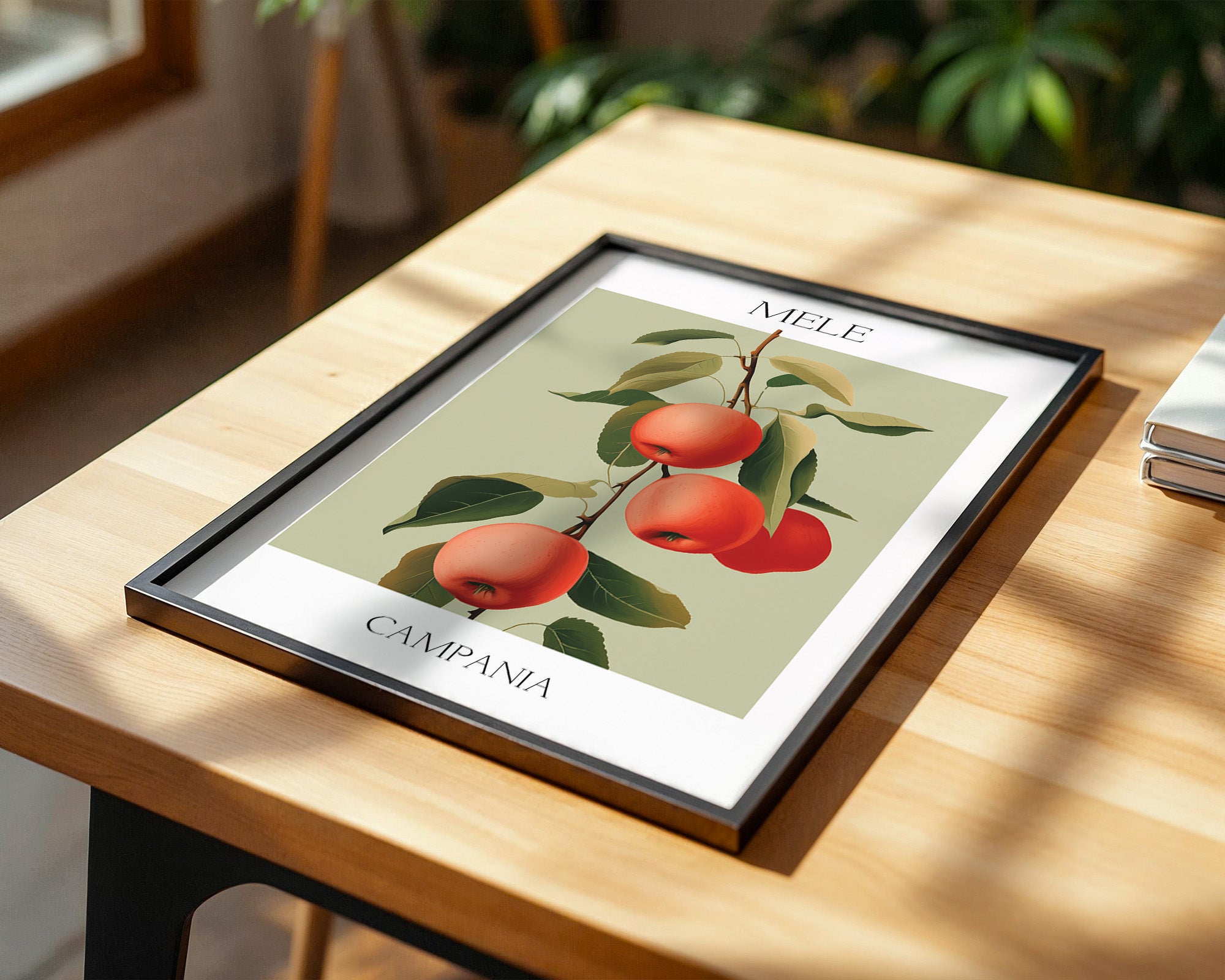 Äpfel Ast Illustration Vintage