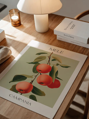 Äpfel Ast Illustration Vintage