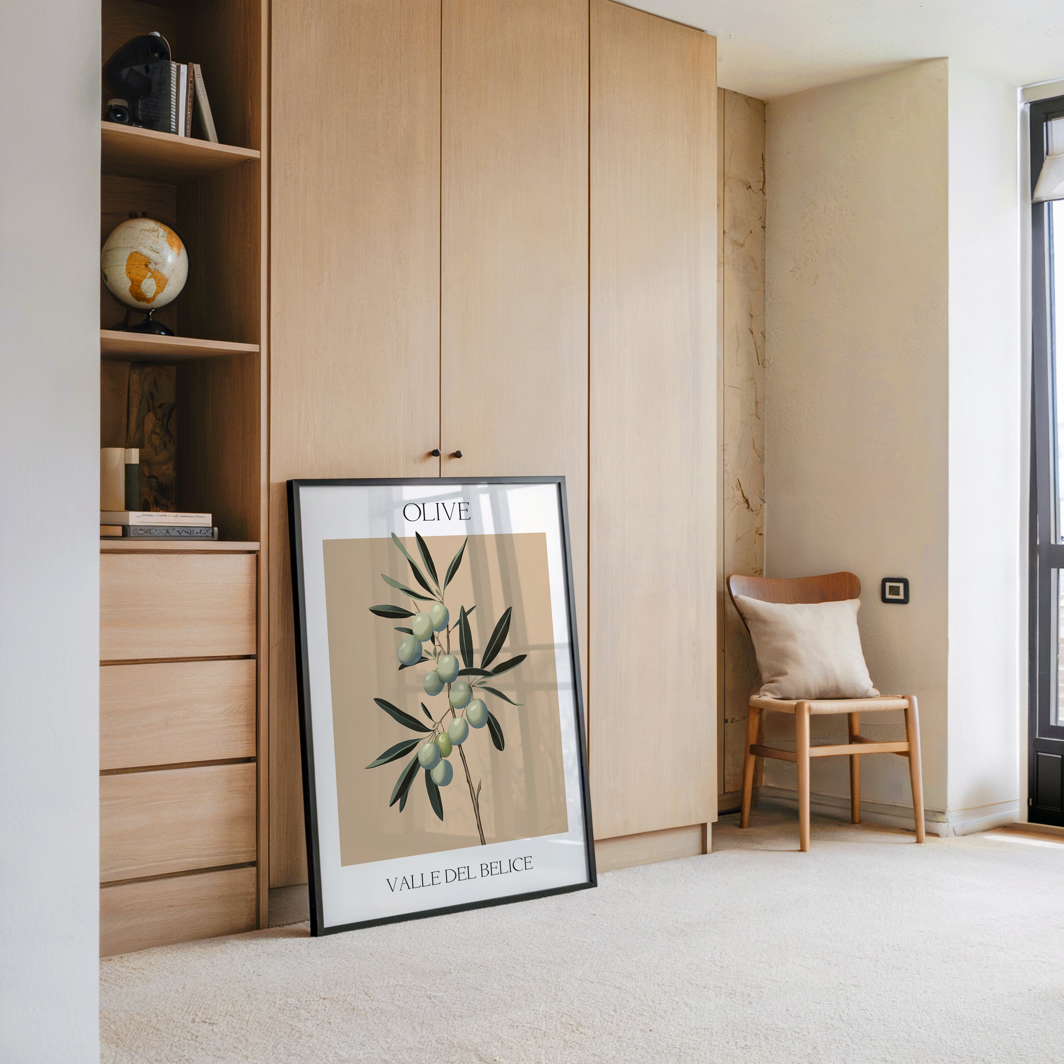 Olivenzweig Minimalistisch