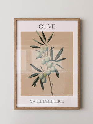 Olivenzweig Minimalistisch