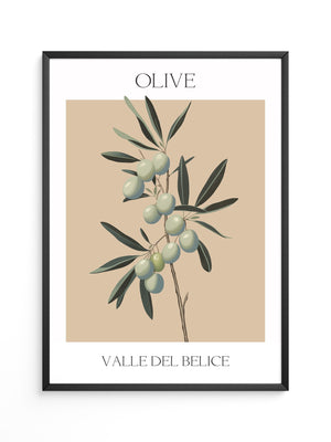 Olivenzweig Minimalistisch