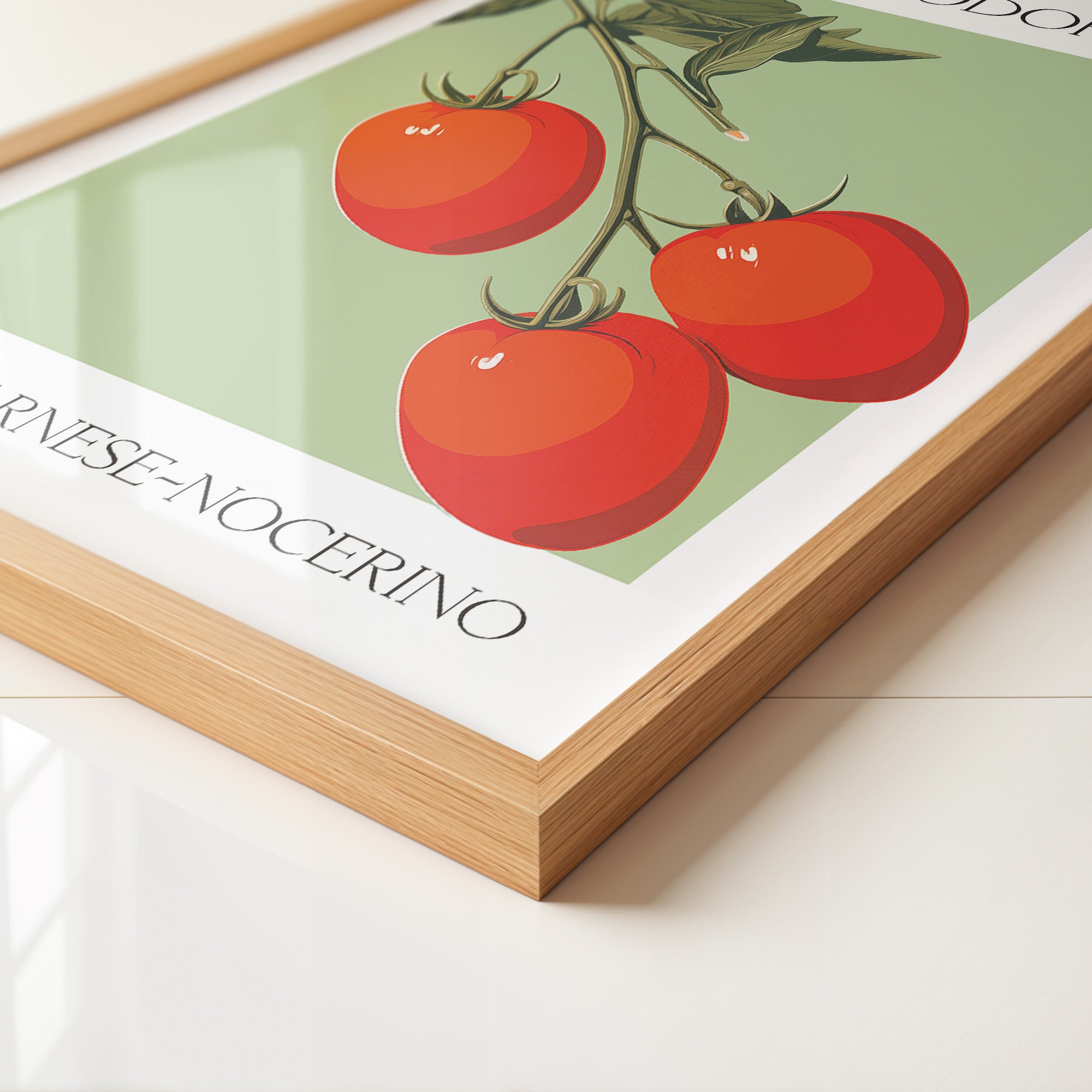 Tomaten Ranke Retro Grafik