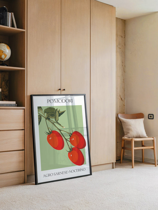 Tomaten Ranke Retro Grafik