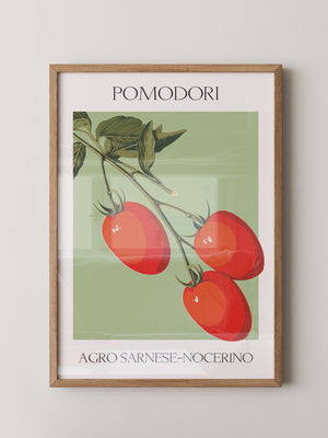 Tomaten Ranke Retro Grafik