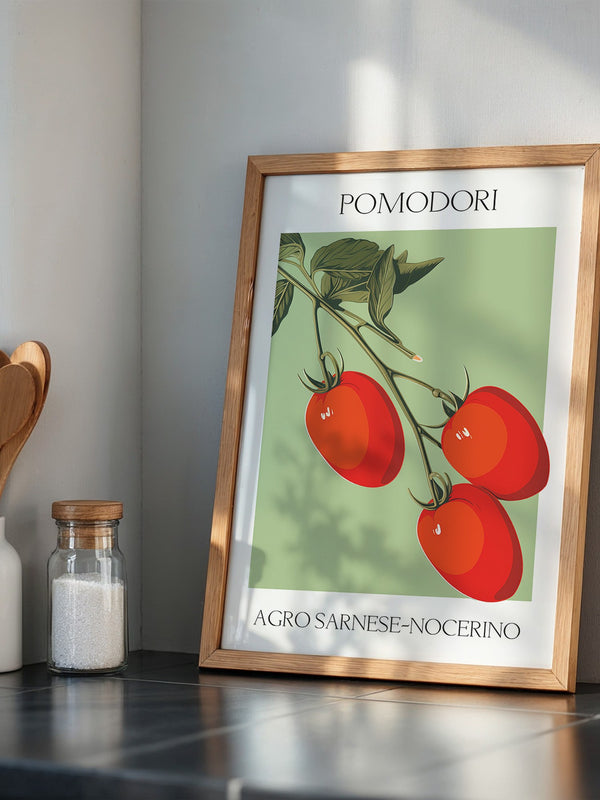 Tomaten Ranke Retro Grafik