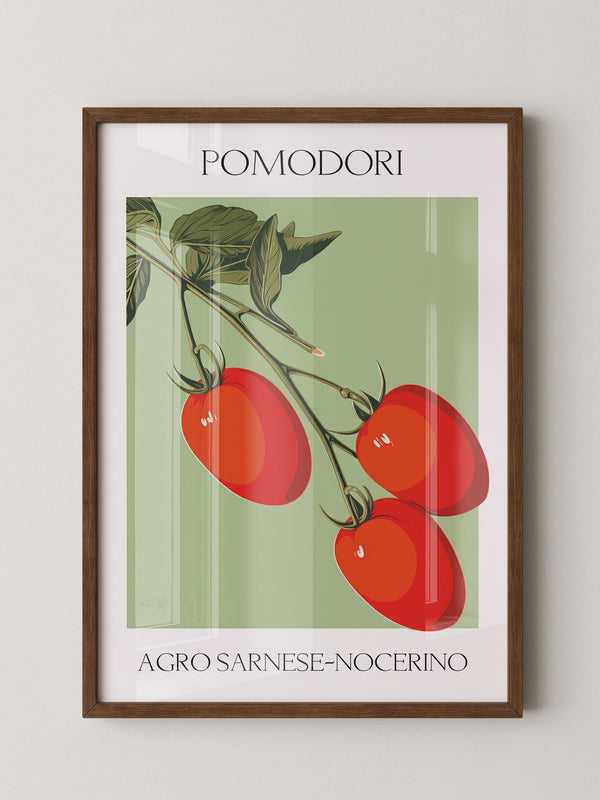 Tomaten Ranke Retro Grafik