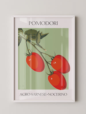 Tomaten Ranke Retro Grafik