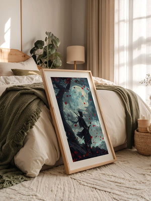 Samurai Mondnacht Blätter