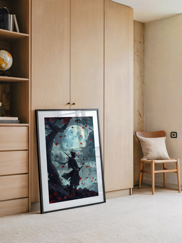 Samurai Mondnacht Blätter