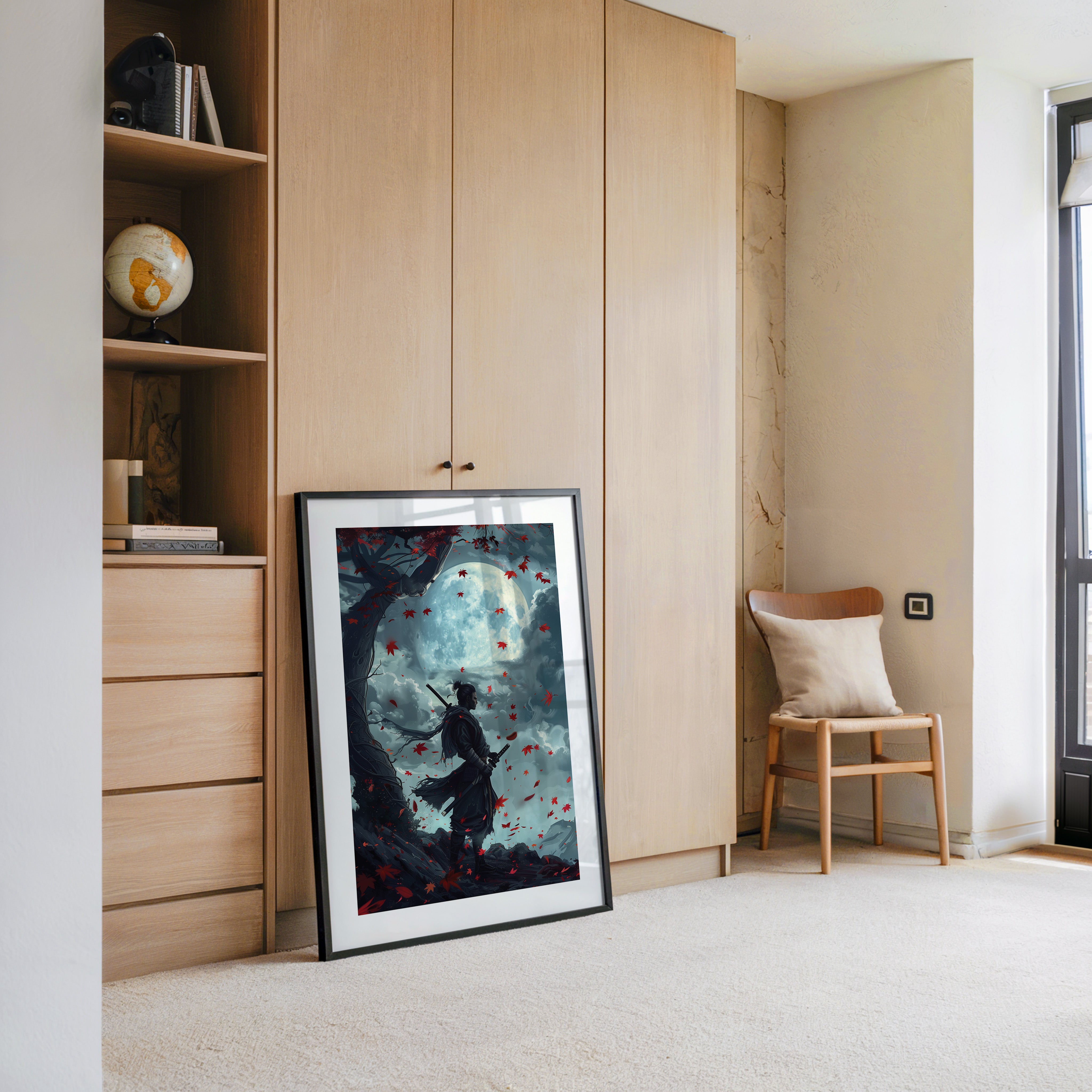 Samurai Mondnacht Blätter