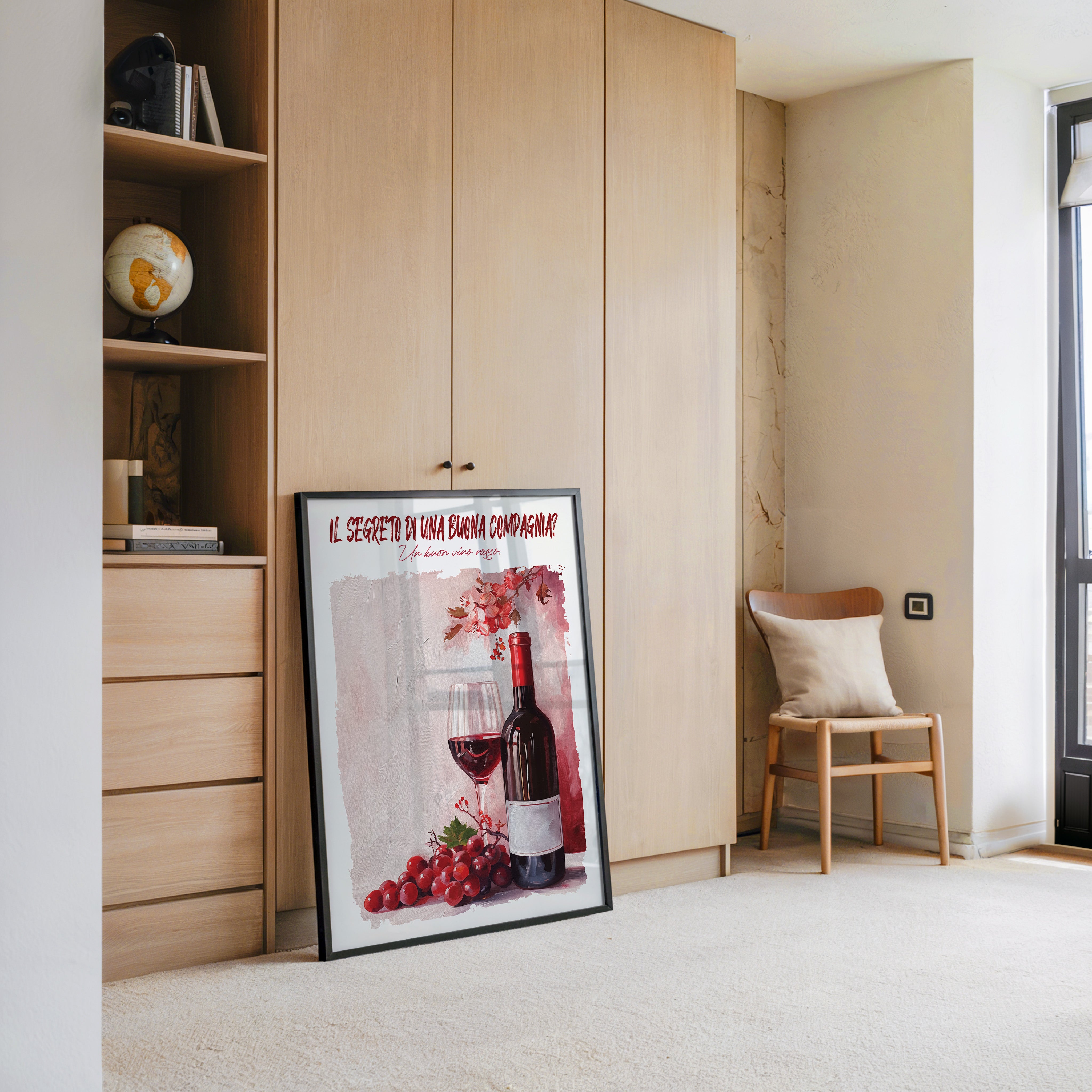 Weintrauben Blume Rot