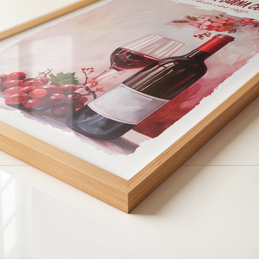 Weintrauben Blume Rot