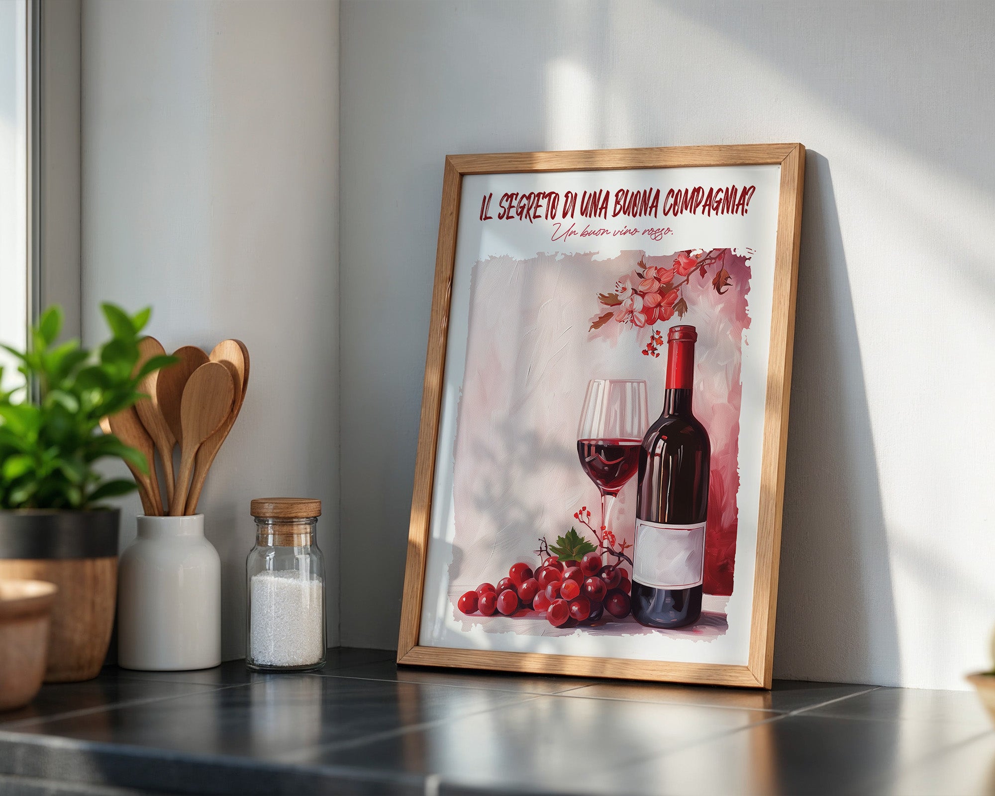 Weintrauben Blume Rot