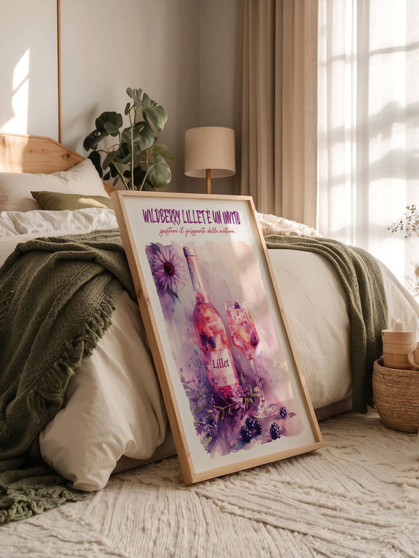 Blüten und Beeren Aquarell