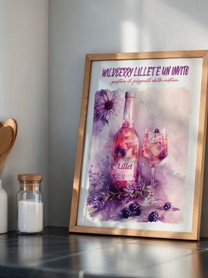 Blüten und Beeren Aquarell