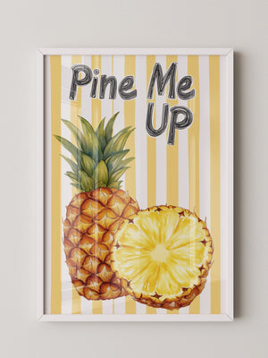 Ananas Streifen Illustration