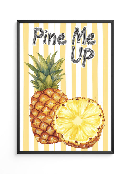 Ananas Streifen Illustration