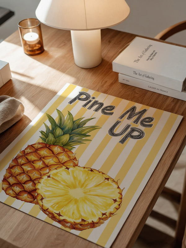 Ananas Streifen Illustration