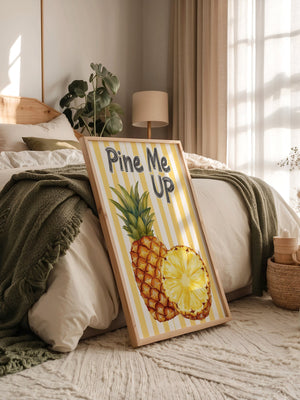 Ananas Streifen Illustration