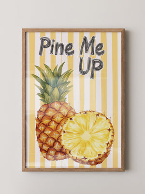Ananas Streifen Illustration