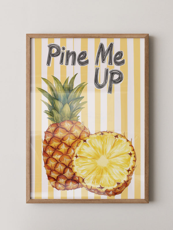 Ananas Streifen Illustration