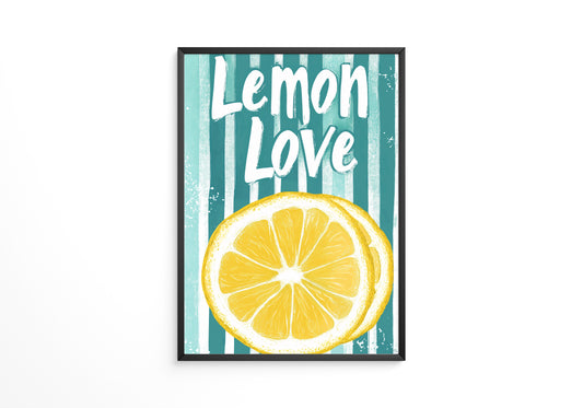 Zitrone Streifen Grafik