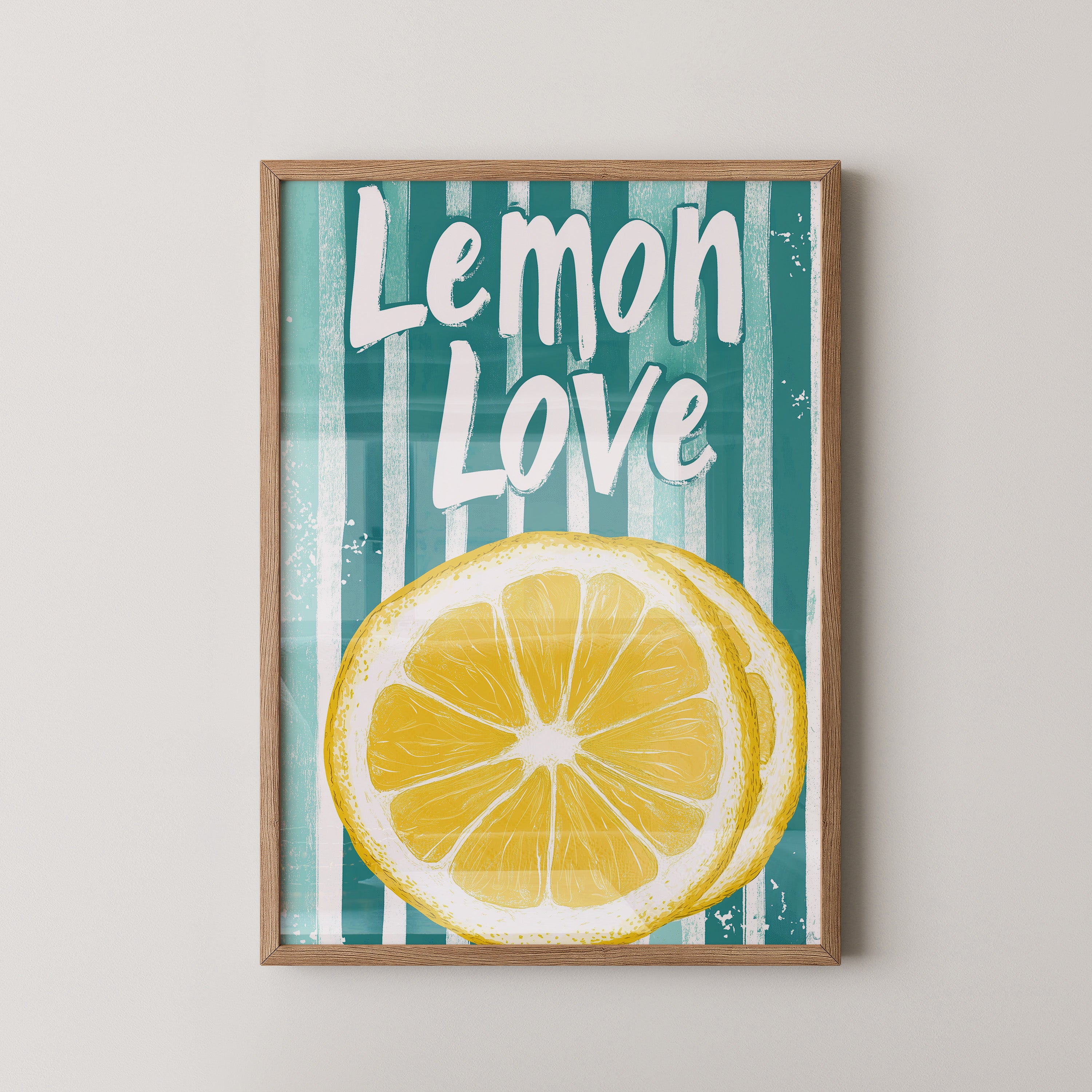 Zitrone Streifen Grafik