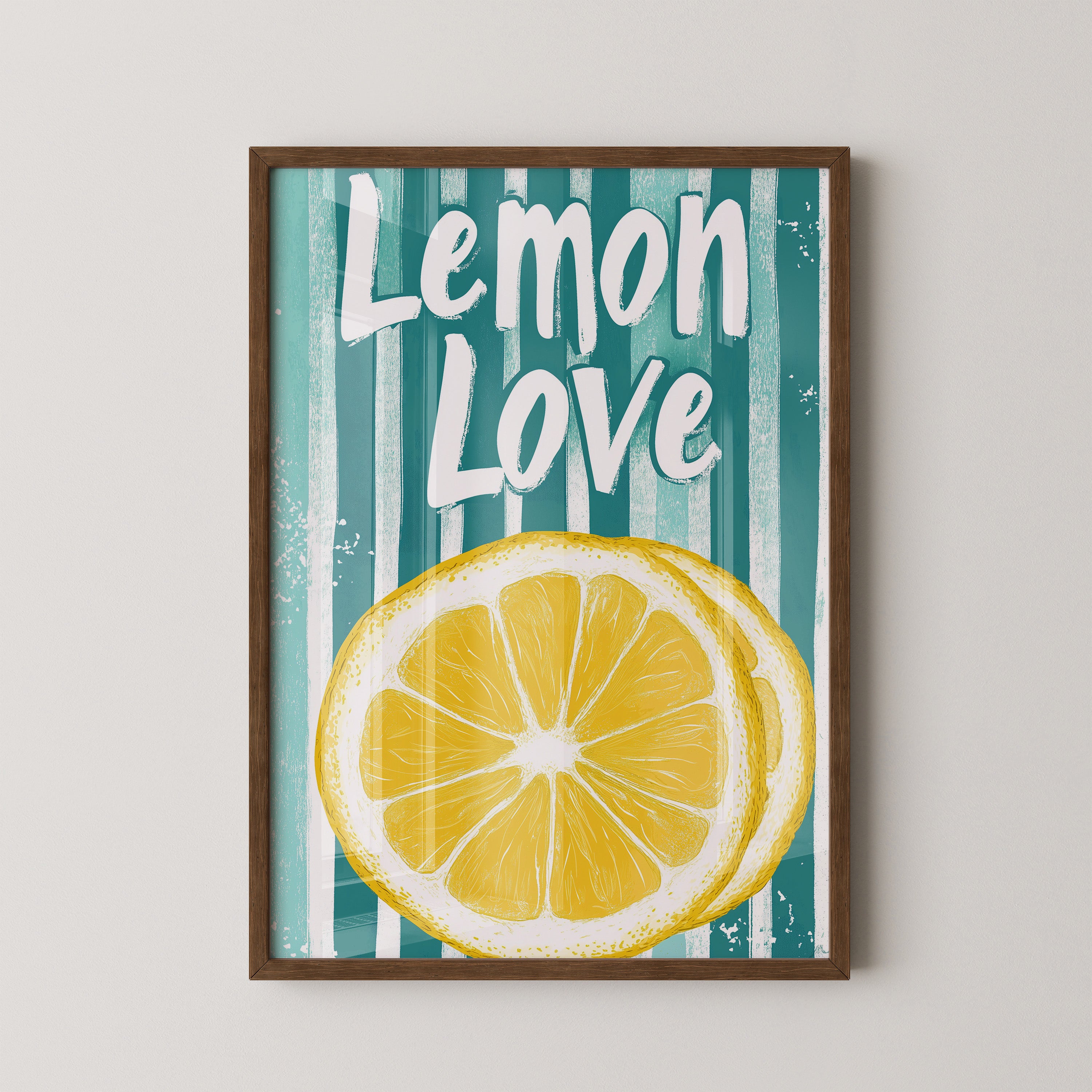 Zitrone Streifen Grafik